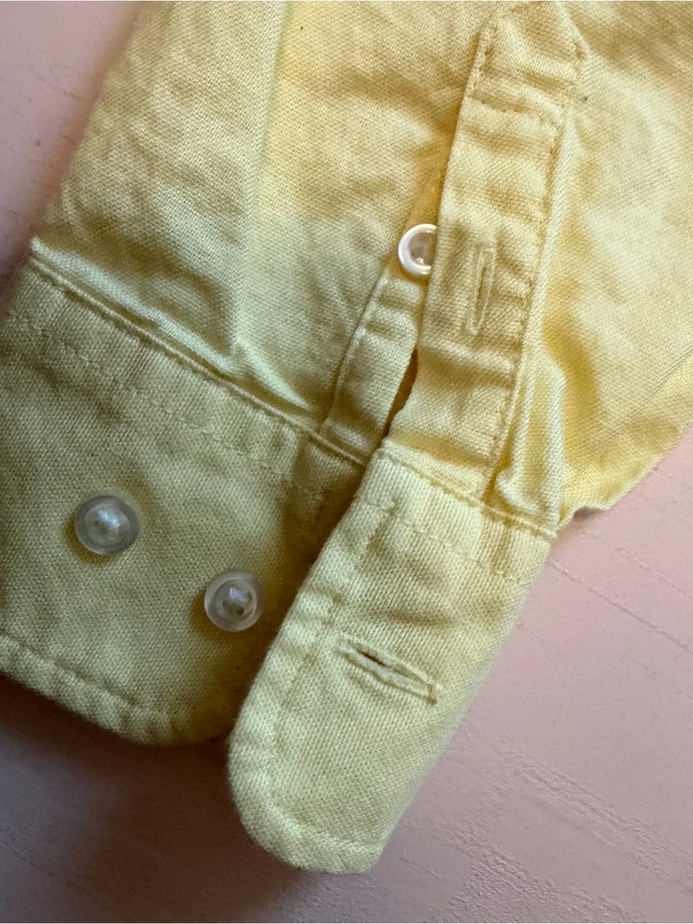 GAP Kids Yellow Button-Down Shirt